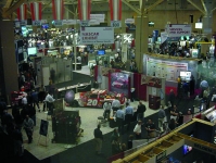 A small part of the 14 000 visitors to the 2005 Automation Fair